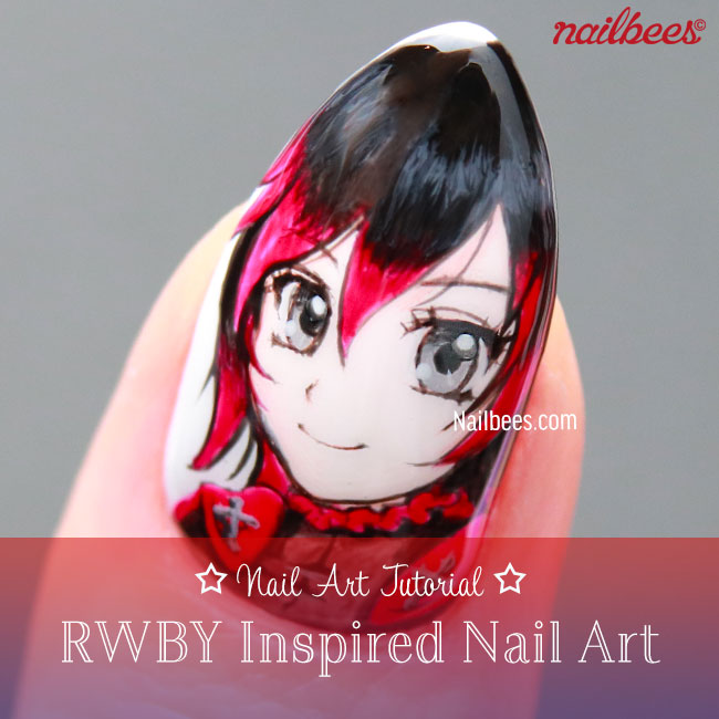 RWBY INSPIRED NAIL ART