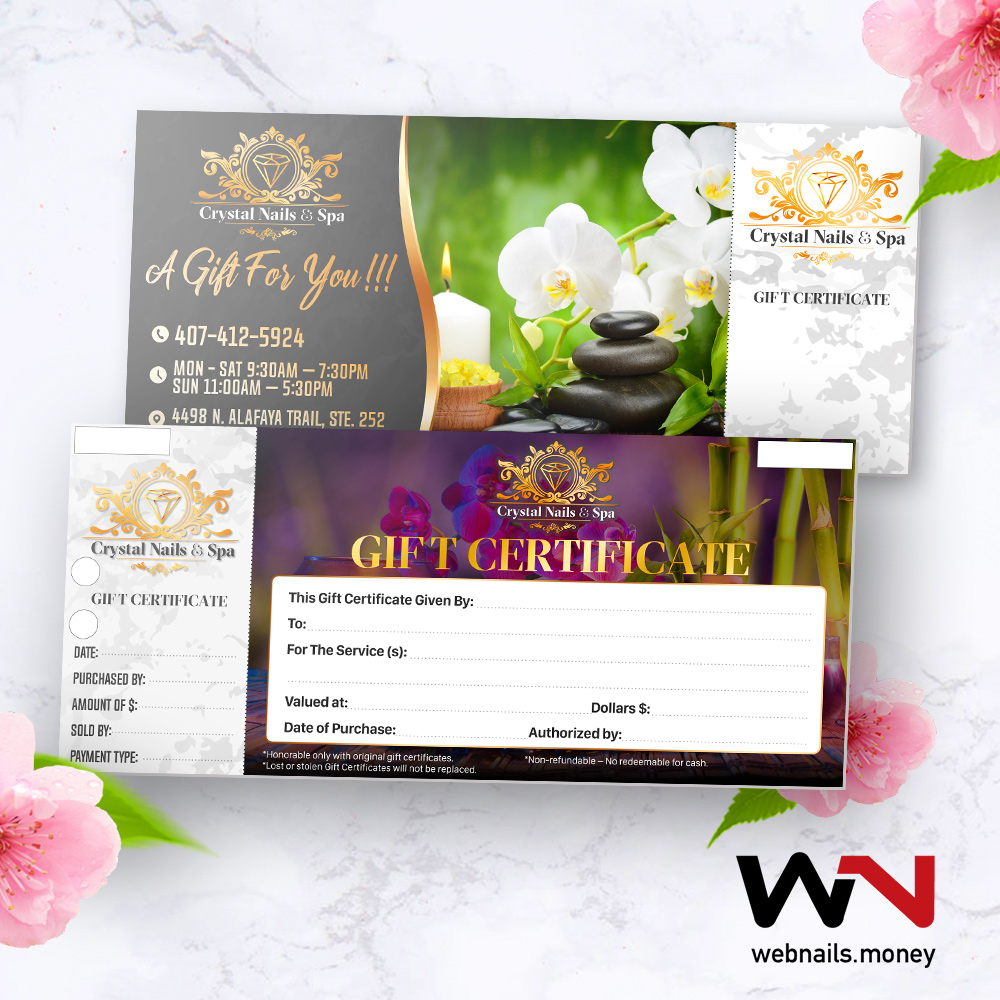 GIFT CERTIFICATE